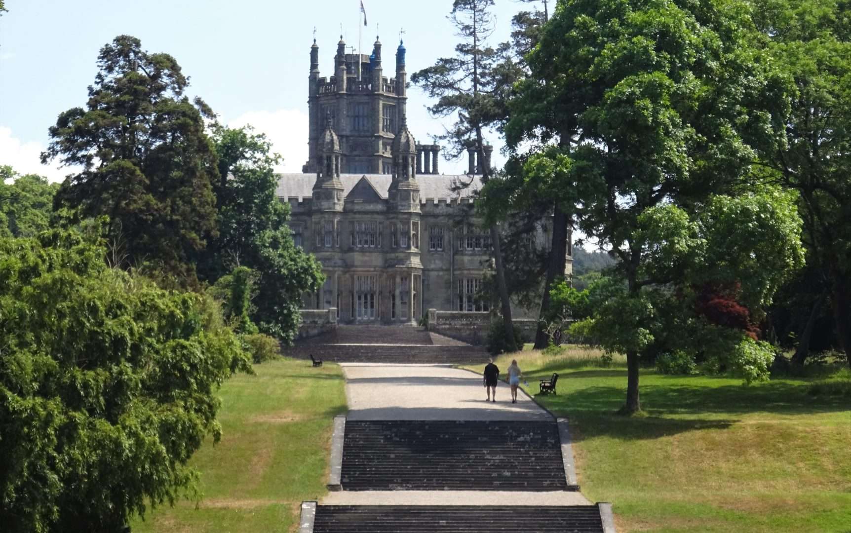 Margam Castle at Margam Country Park, Port Talbot, South Wales — venue for the Great British Food Festival