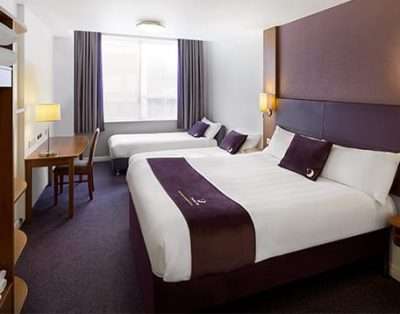 Family room at Premier Inn Wrexham City Centre, North Wales