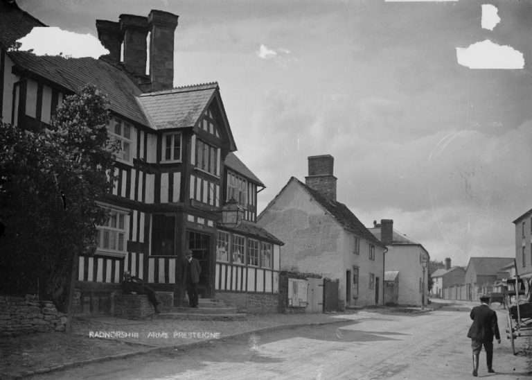The Radnorshire Arms in Presteigne town centre, Powys